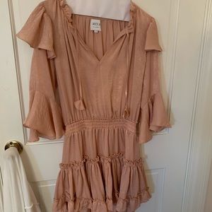 Pink misa Lorena dress